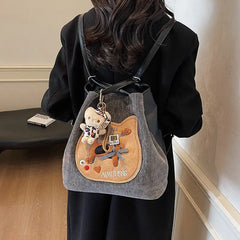 Canvas Bucket Backpack