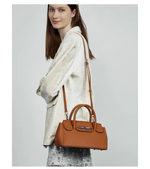Mini Leather Top-Handle Bag