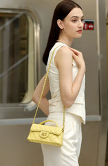 Quilted Mini Chain Flap Bag