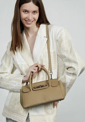 Mini Leather Top-Handle Bag