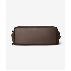 Suede Leather Pillow Hobo Bag featuring a sleek, minimalist design with a compact shape and durable suede and leather materials.
