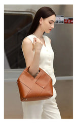Woven Leather Crossbody Bag