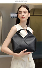 Woven Leather Crossbody Bag