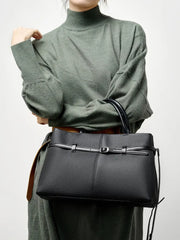 Spring–Summer Leather Work Bag