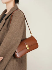 French Chic Leather Crossbody