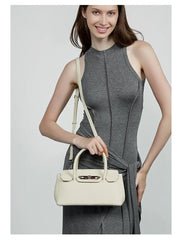 Mini Leather Top-Handle Bag