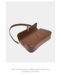 French Chic Leather Crossbody