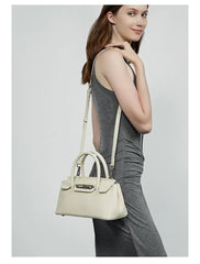 Mini Leather Top-Handle Bag