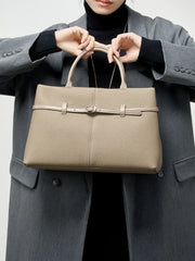 Spring–Summer Leather Work Bag