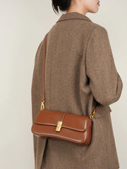 French Chic Leather Crossbody