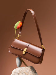 French Chic Leather Crossbody