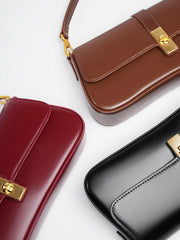 French Chic Leather Crossbody