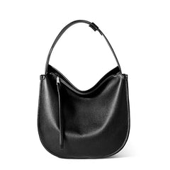 Languid Leather Crescent Hobo