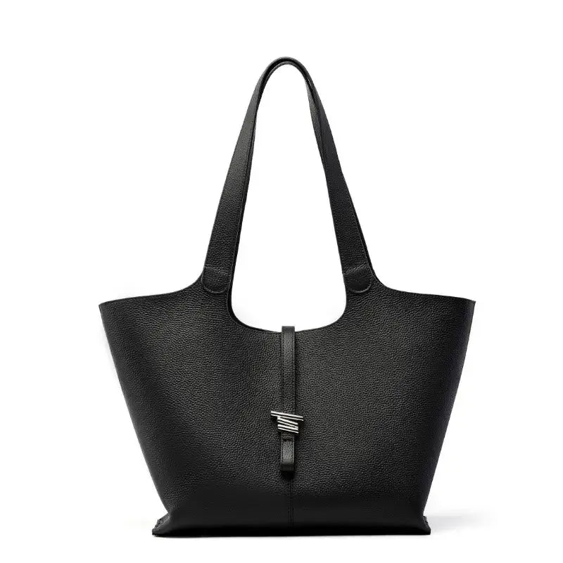 Wind Chime Leather Tote