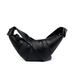 Crescent Leather Crossbody Bag