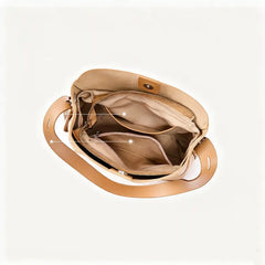 Minimalist Leather Bucket Bag