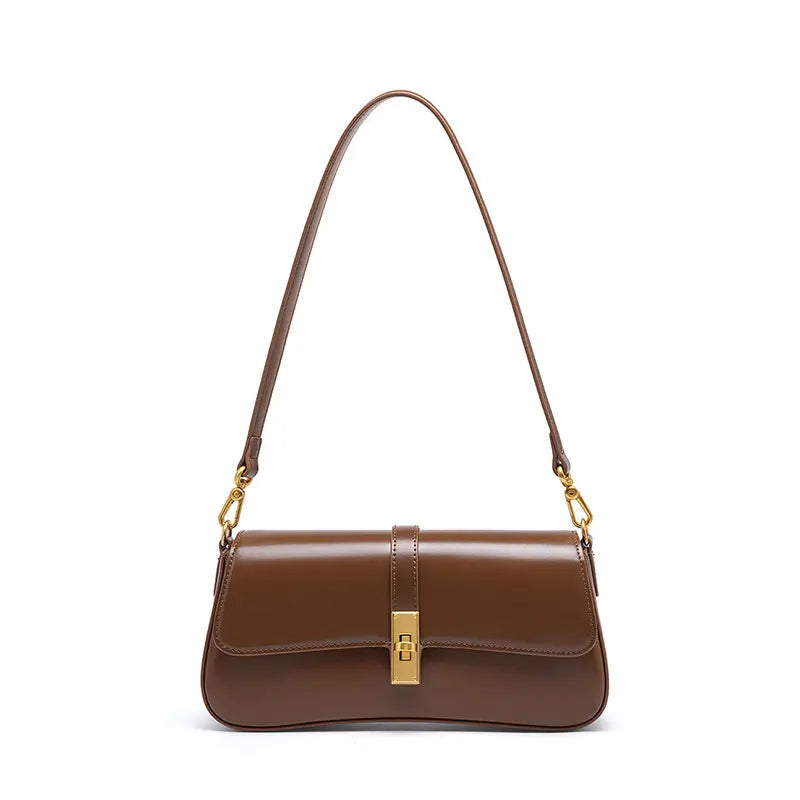 French Chic Leather Crossbody