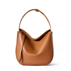 Languid Leather Crescent Hobo