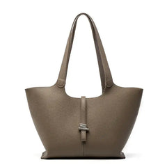 Wind Chime Leather Tote
