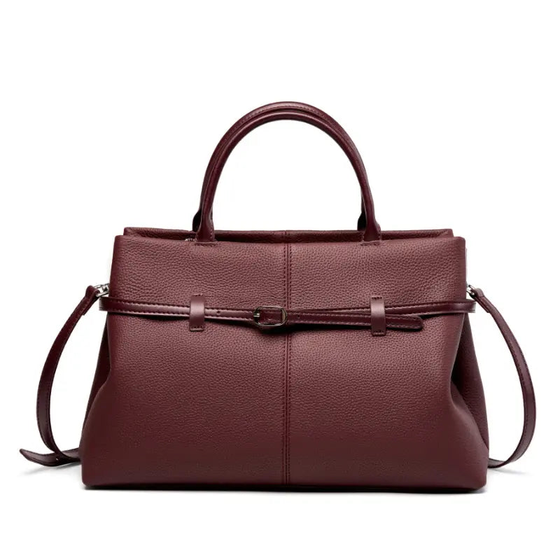 Spring–Summer Leather Work Bag