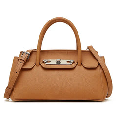 Mini Leather Top-Handle Bag