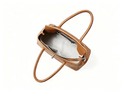 Mini Leather Top-Handle Bag