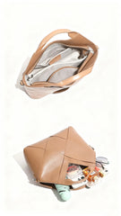 Woven Leather Crossbody Bag